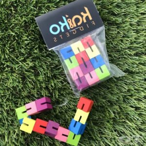 Wooden Fidget- twist & lock