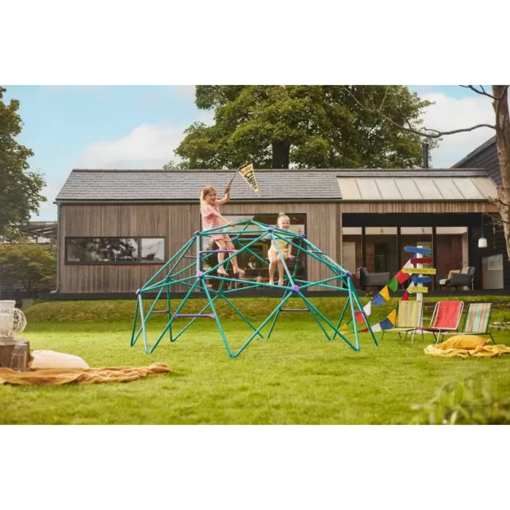 metal climbing frame for backyard