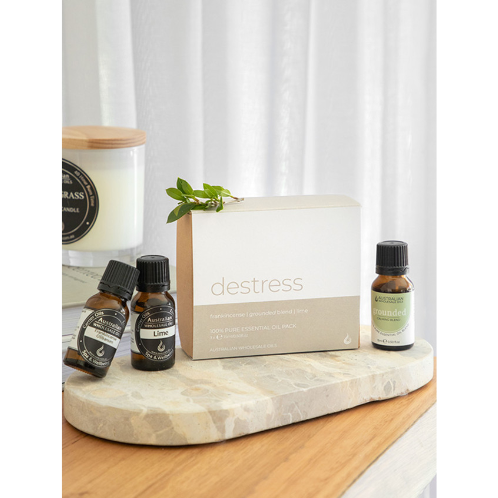 destress oil pack