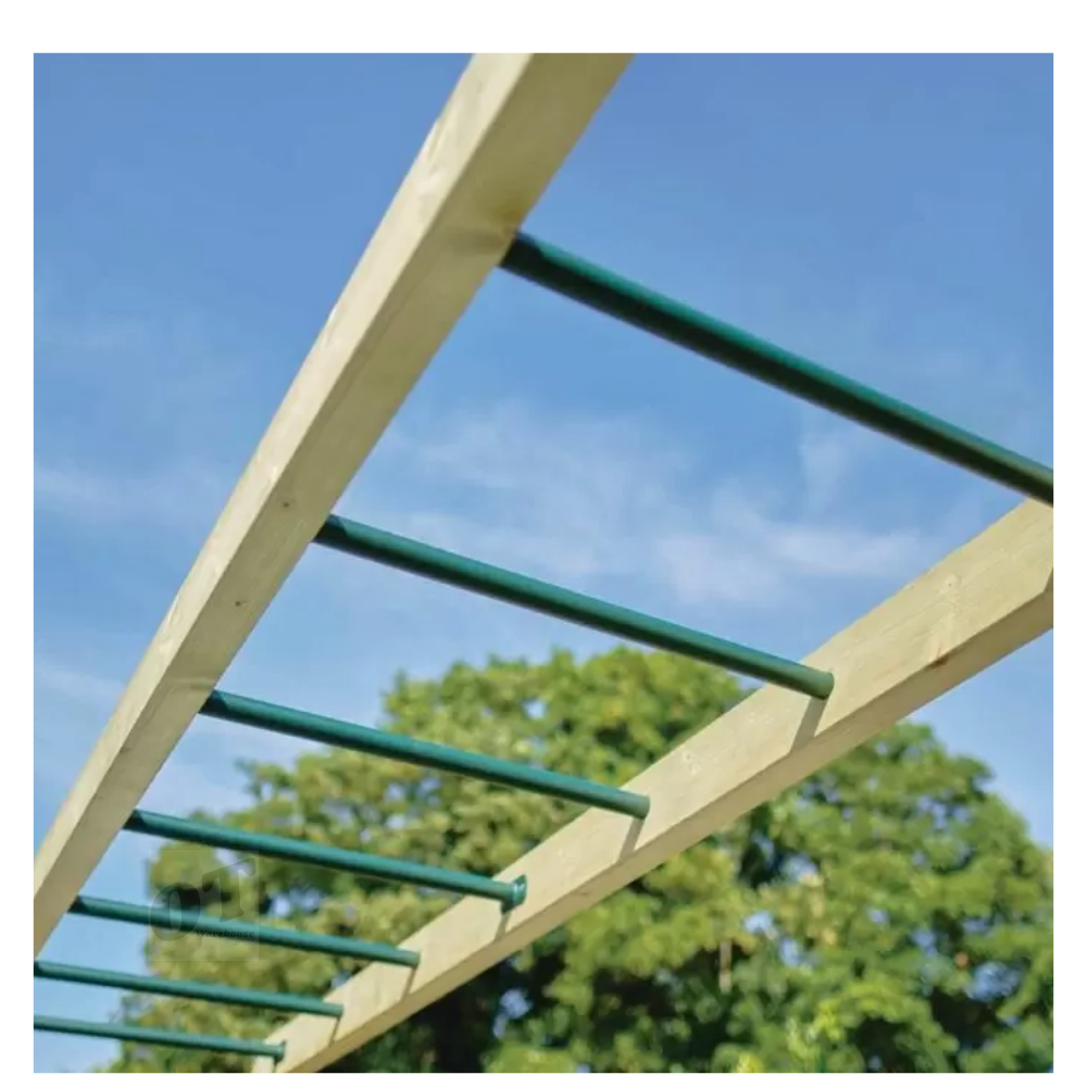 PlumĀ® Lookout Tower Colour Pop Play Centre with Monkey Bars - Image 6