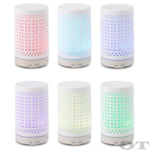 Aromatherapy Ultrasonic Mist Diffuser - White Ceramic