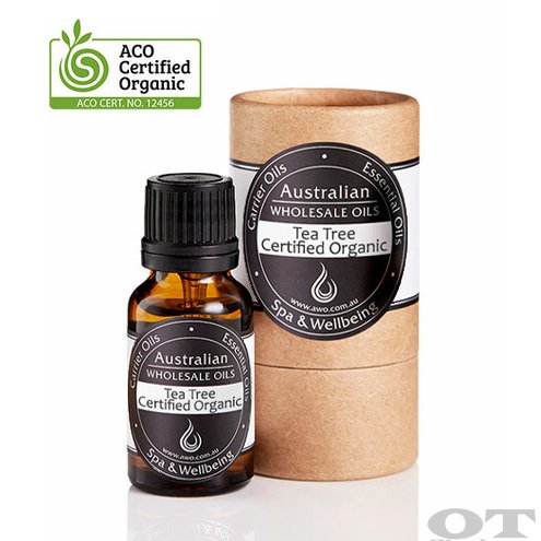 Tea Tree Essential Oil Certified Organic 15ml