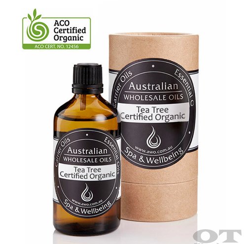 Tea Tree Essential Oil Certified Organic 100ml