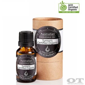 Turmeric Essential Oil Certified Organic 5ml