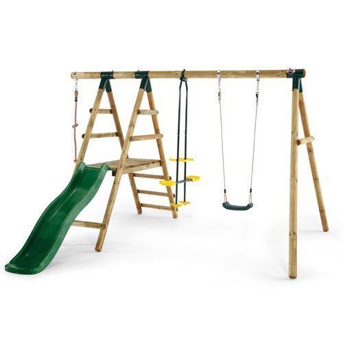 PlumĀ® Meerkat Wooden Swing Set