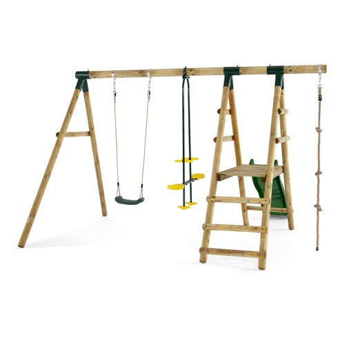 PlumĀ® Meerkat Wooden Swing Set - Image 3