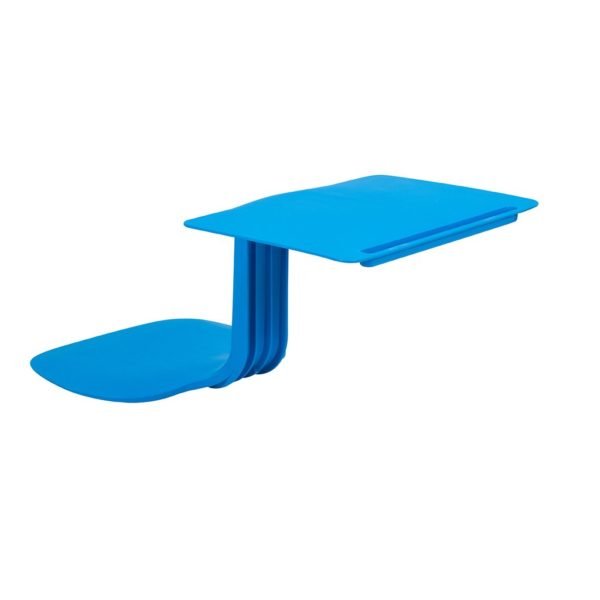 blue flexi desk