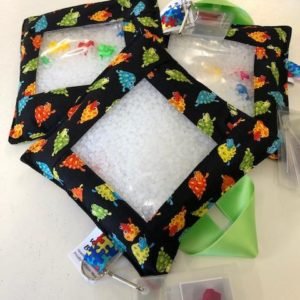 sensory bag peek a boo
