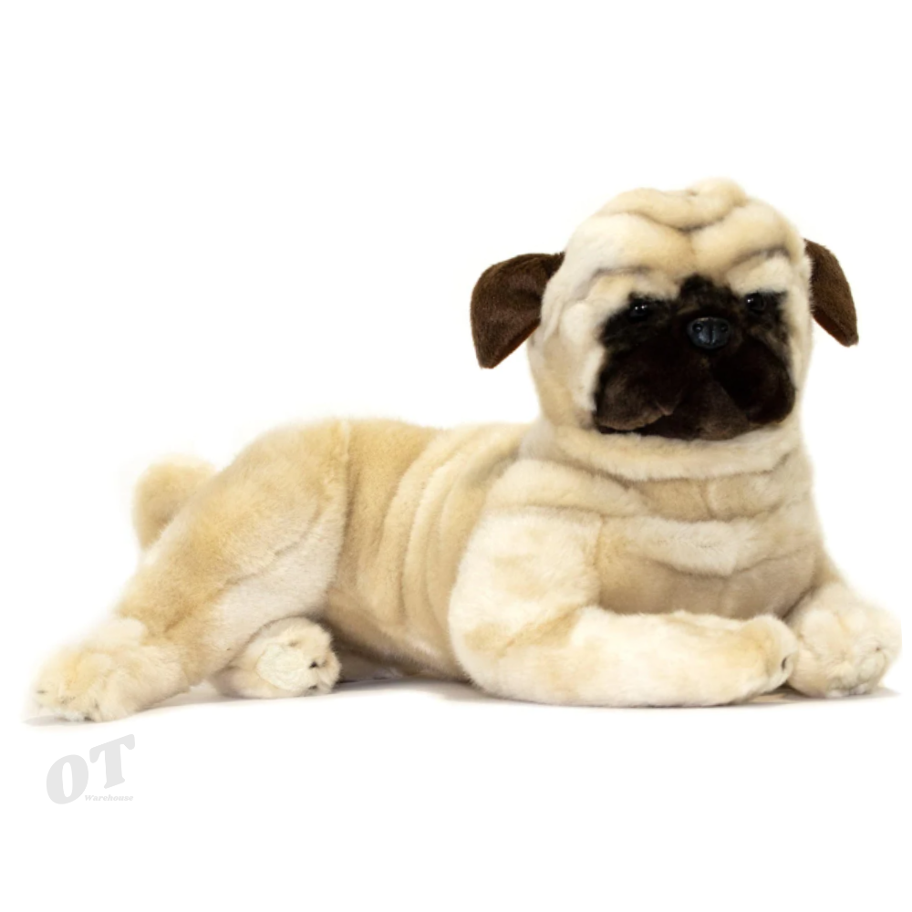 boris the pug weighted toy dog 1.4kg