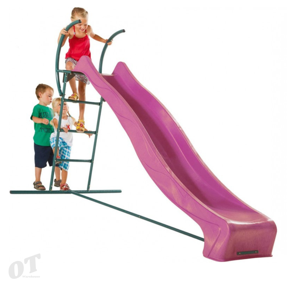 Kids Slide reX Pink Outdoor Fun Activity Equipment Toys