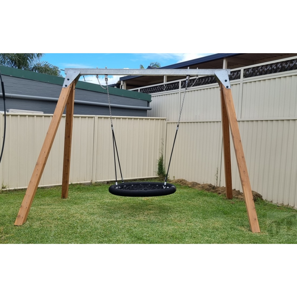 Commercial Grade Birds Nest Swing Galvanized Steel Top Bar