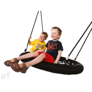 nest swing birdie commercial playground