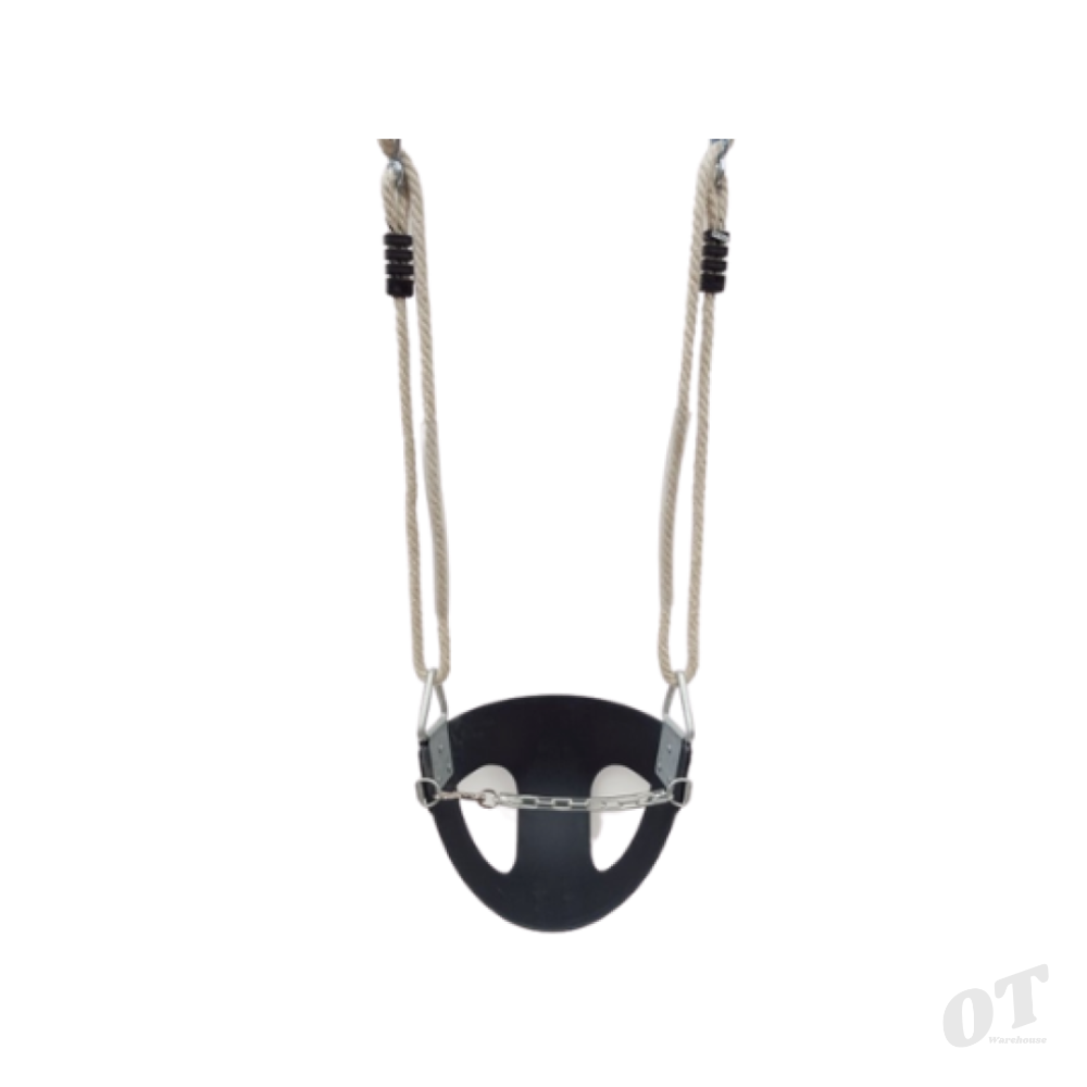 infant swing seat with adjustable ropes