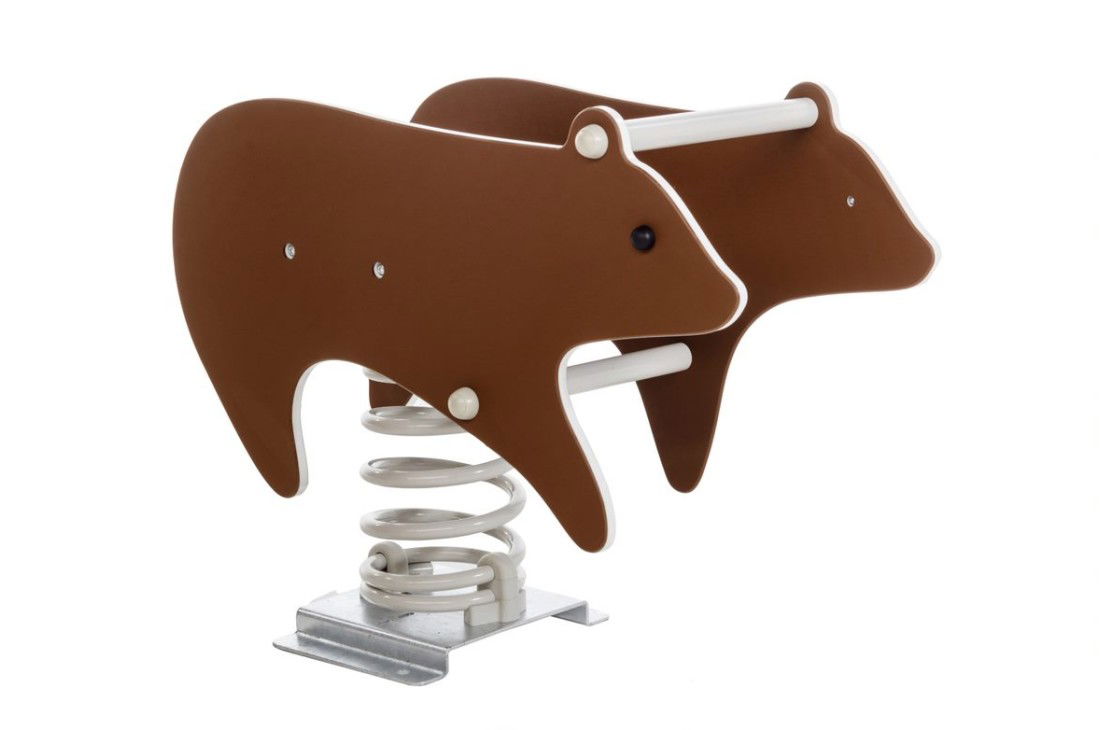 heavy duty spring rocker - bear