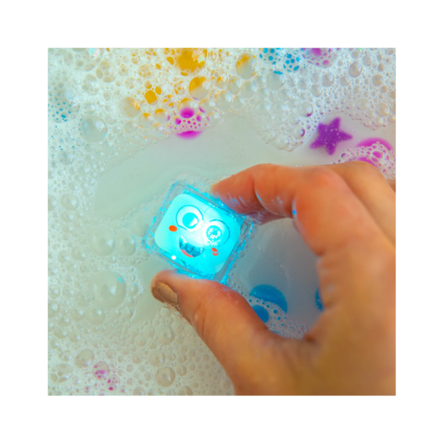 sensory light up cubes - Blair - blue