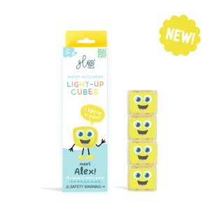 sensory play light up cube-Alex - Yellow