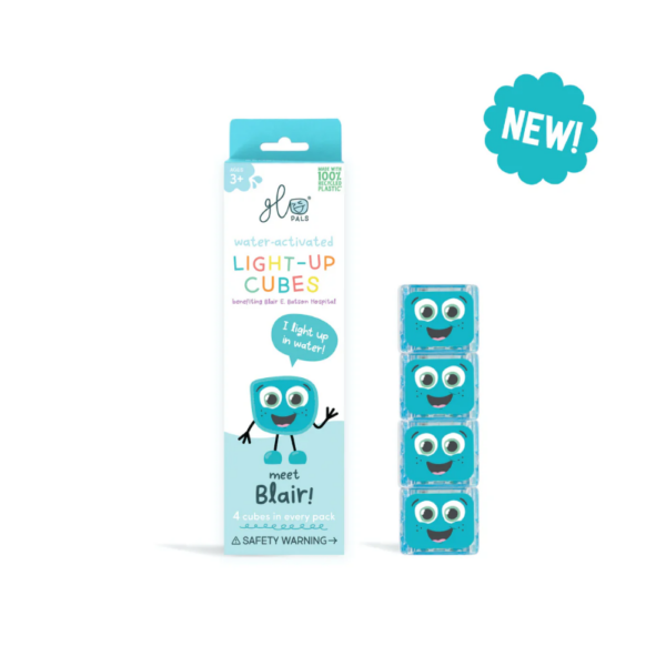 sensory play light up cube-Blair-Blue