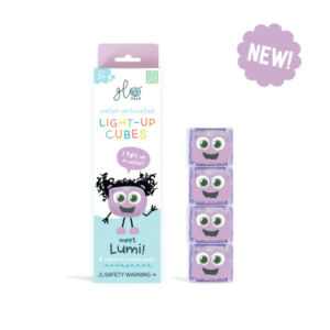 sensory play light up cube-Lumi-Purple