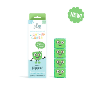 sensory play light up cube- Pippa-Green