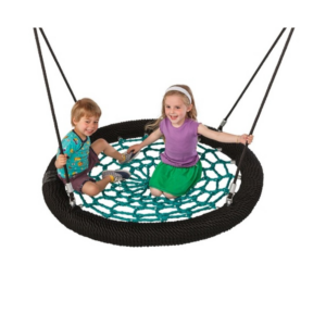 commercial birds nest swing for adults and kids black green
