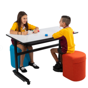 dry erase flip top student table flexible learning furniture
