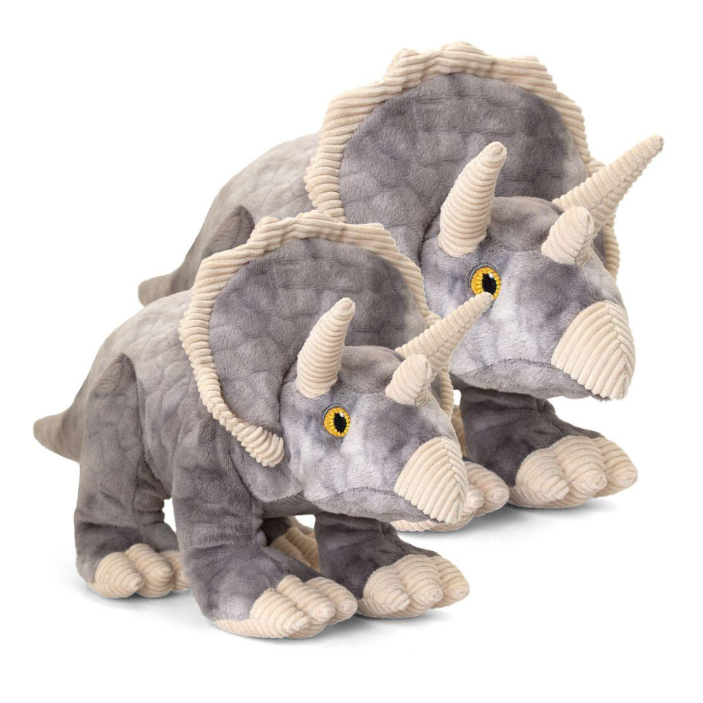 Claire the Triceratops weighted toy dinosaur .75kg
