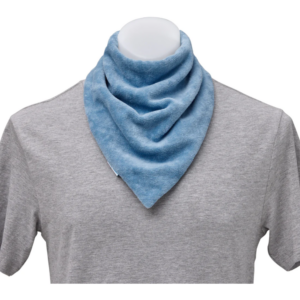 Extra Absorbent Bandana - Small Adult - Smokey Blue