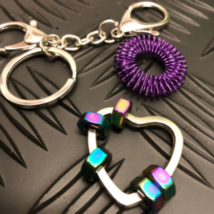 OH MY HEART Fidget Set with Detachable Keyring