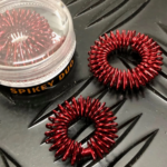 Red Spikey Duo Set