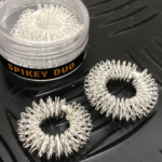 Silver Spikey Duo Set