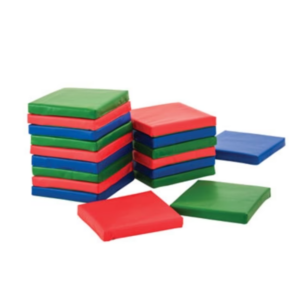 flexible school floor seating - padded floor seats