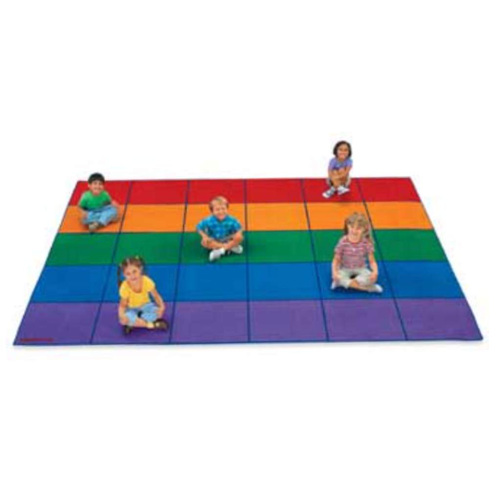 Flexible Classrooms - Carpet for children - 30 squares