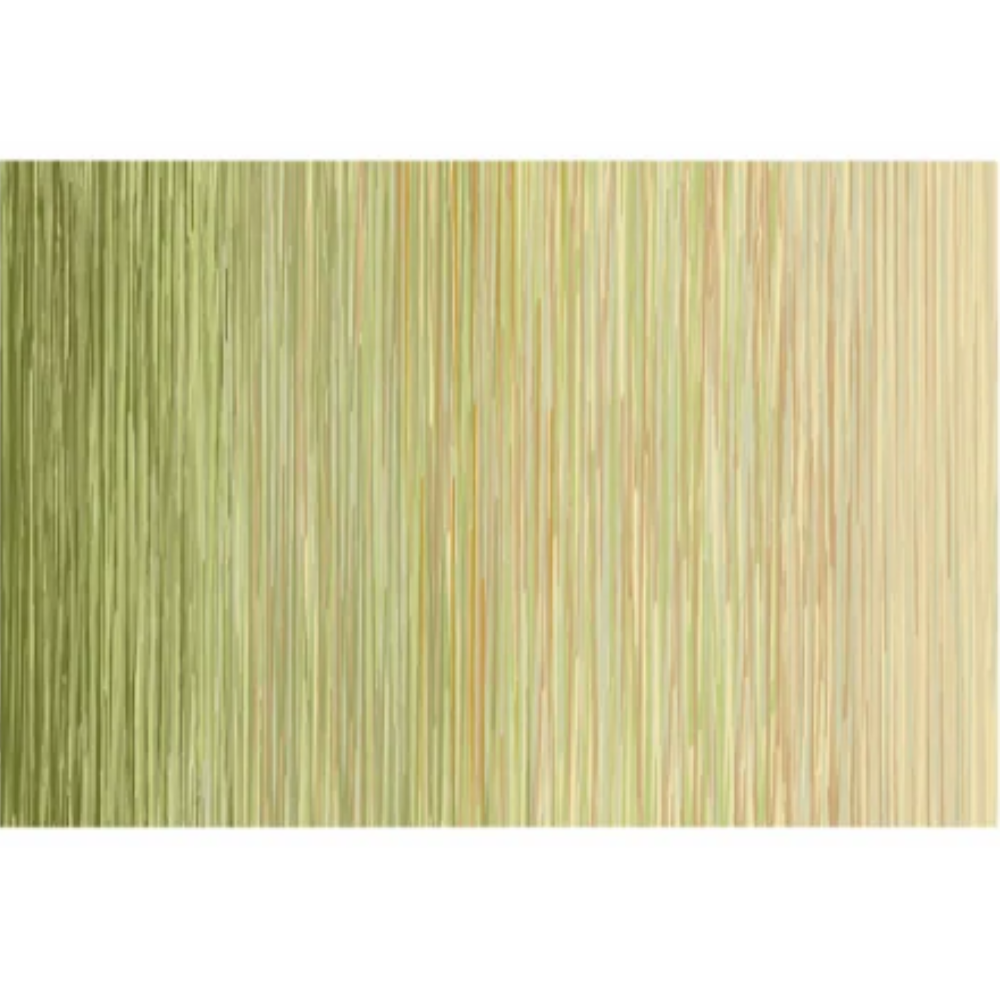 Green Thatch Rug - 274 (L) x 183 (W) cm
