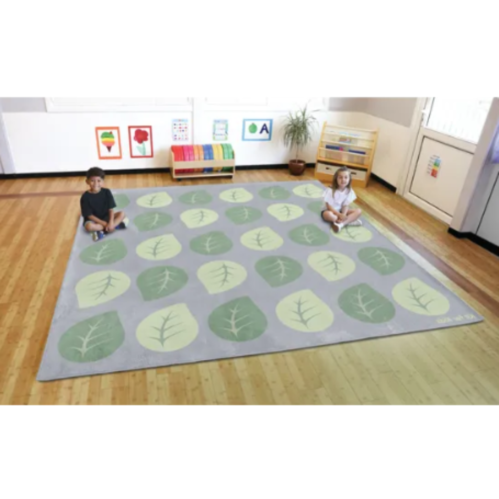 Kit for Kids - Large Leaf Rug - 3 (L) x 3 (W) m - Image 2