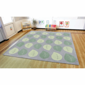 Kit for Kids - Large Leaf Rug - 3 (L) x 3 (W) m