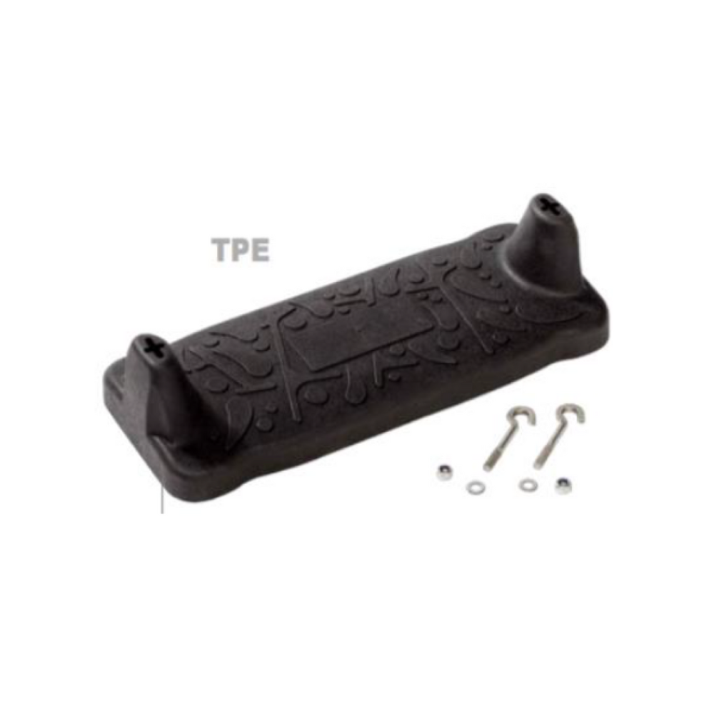 Rubber Swing Seat ‘CURVE’ SIMPLE Swing Seat with 6mm Stainless chains 2m long (Commercial Grade swing)