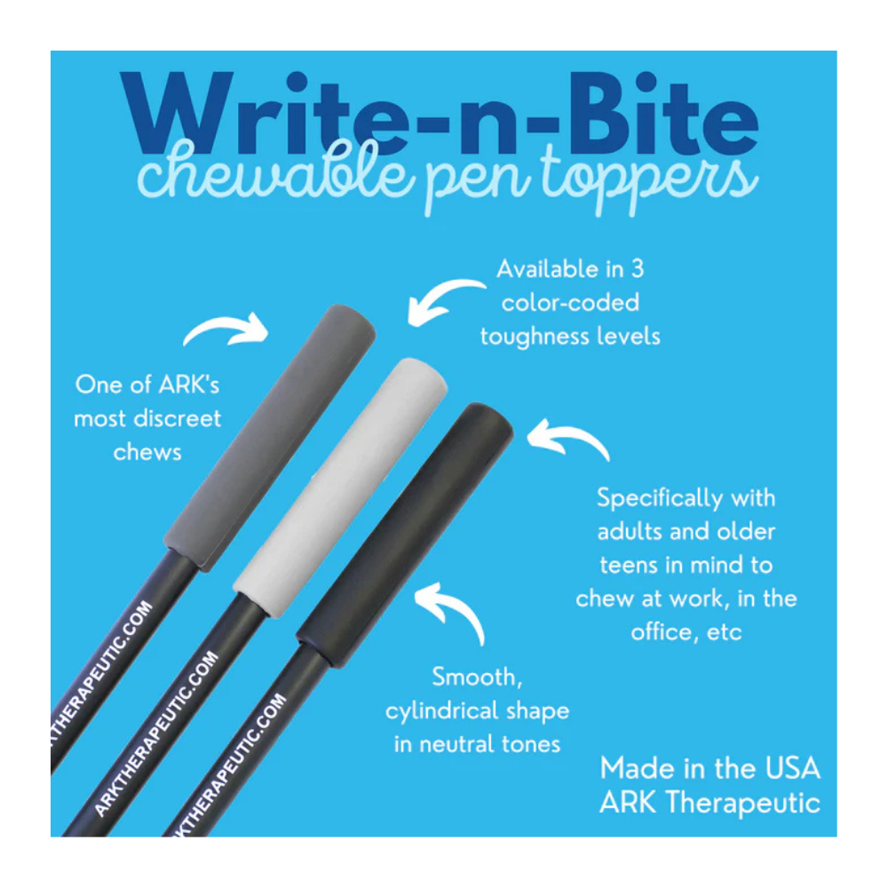 Bite n chew pencil topper