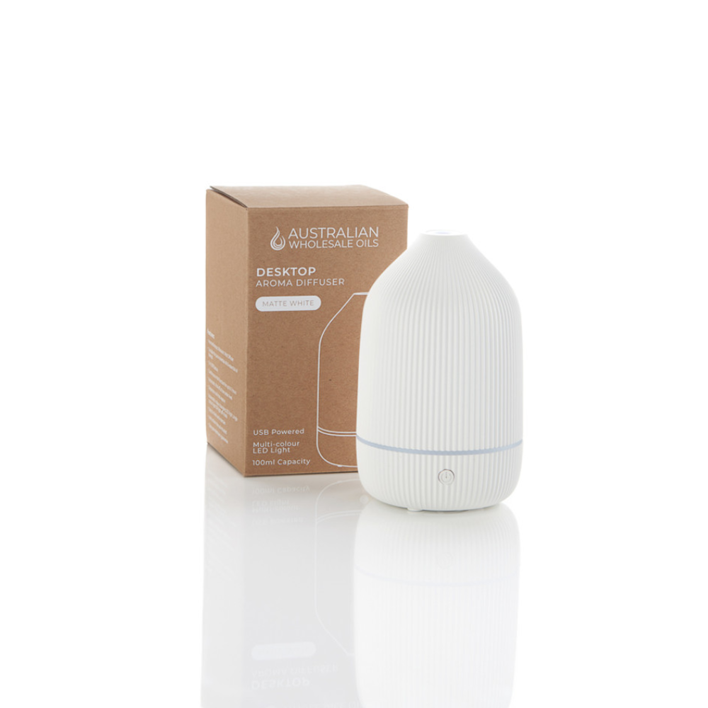 Desktop Aroma Diffuser - Matte White 2