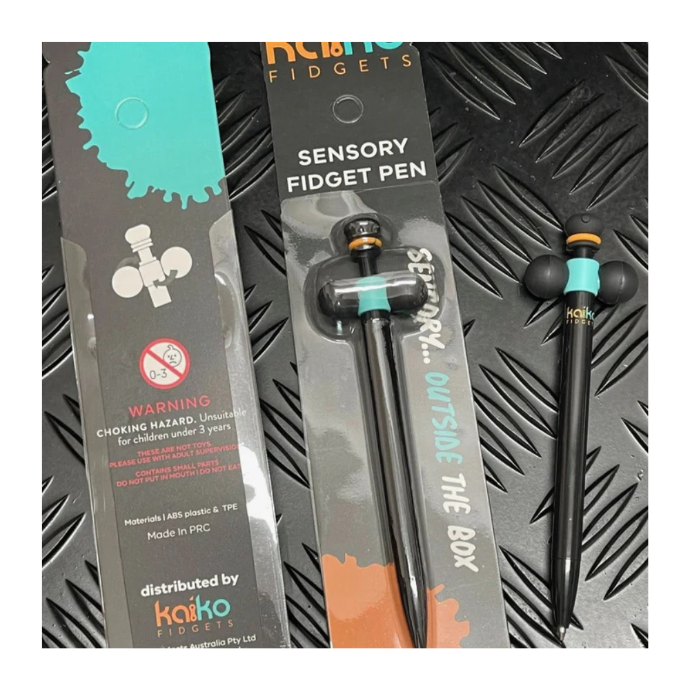 Sensory Fidget Pen by Kaiko - with Quiet Spinner Feature - Image 2