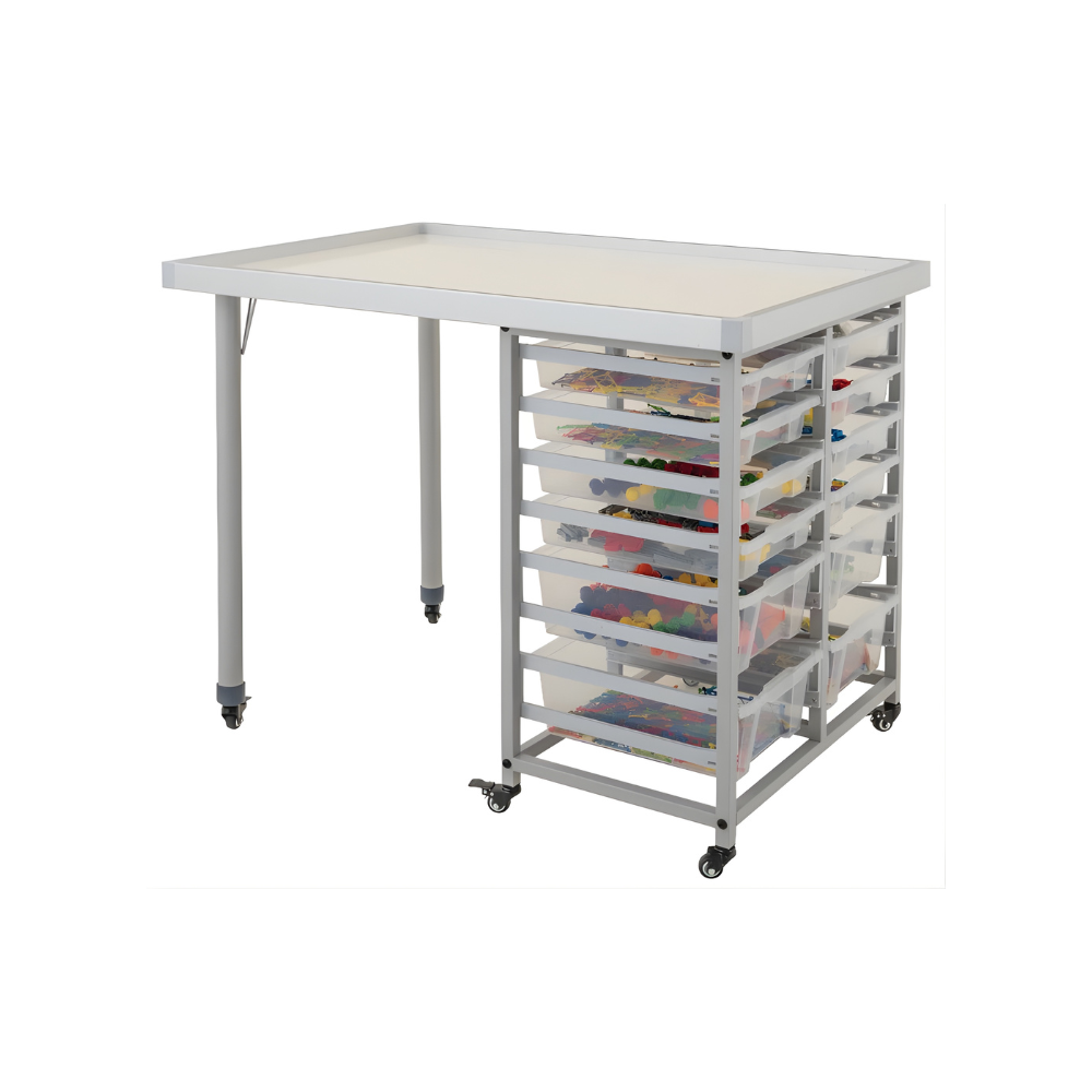 Elizabeth Richards Ergerite - stem & robotics standing table & trays