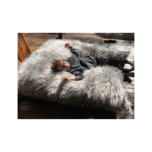 Kloudsac 3-in-1 Hammock SafeSac™ Brown Faux Fur